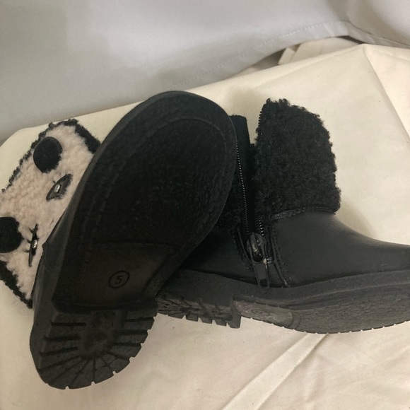 Toddlers RACHEL SHOES Panda Boots Size 5T  EUC - Picture 6 of 7